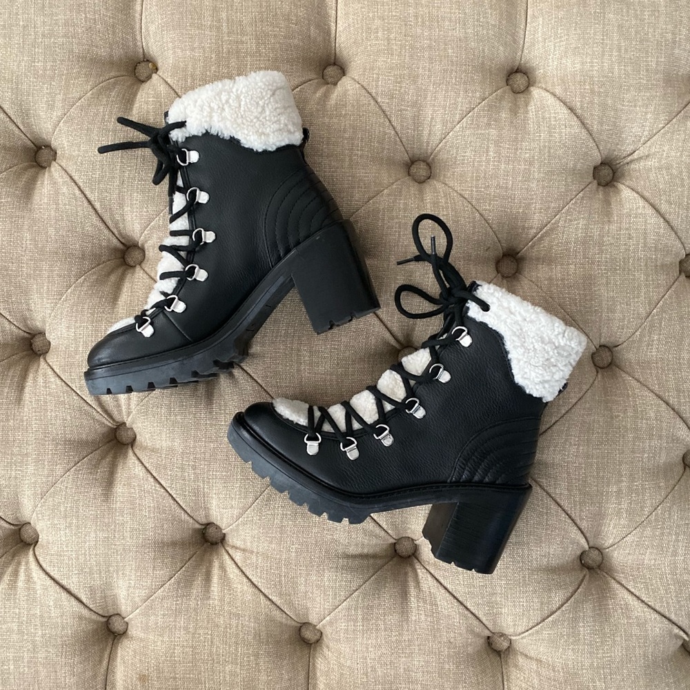 Marc Fisher Daven Heeled Hiker Boot